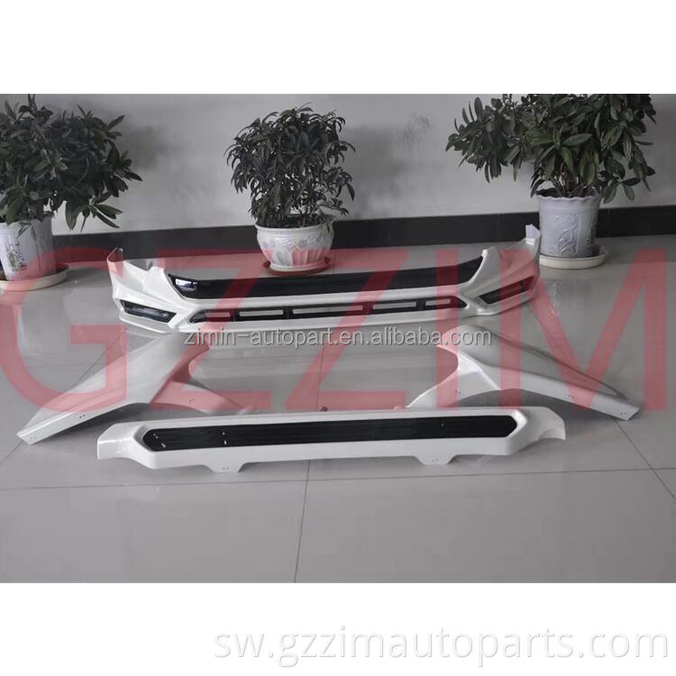 Vifaa vya gari auto mbele na nyuma bumper t rd sasisha sehemu za mwili kit kit kwa prado fj150 2018